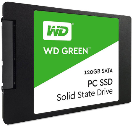 SSD накопитель WD Green WDS120G2G0A 120ГБ SSD накопитель WD Green WDS120G2G0A 120ГБ