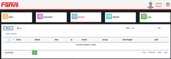 fanvil device management cloud system (fdmcs) Fanvil Device Management Cloud System (FDMCS) фото