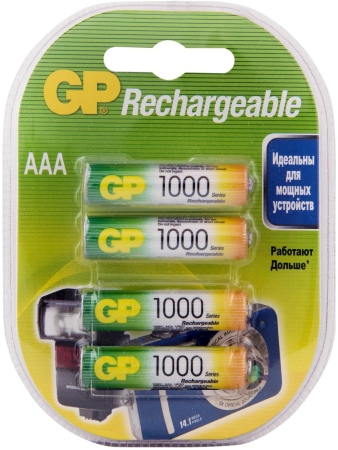 GP 100AAAHC AAA (GP 100AAAHC-2DECRC4), упак. 4 шт.