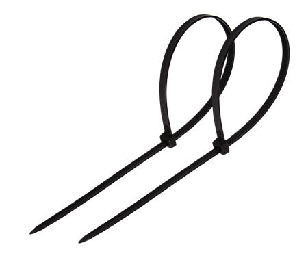 Хомут-стяжка кабельная нейлоновая REXANT 400 x7,6мм, черная, упаковка 100 шт. Хомут-стяжка кабельная нейлоновая REXANT 400 x7,6мм, черная, упаковка 100 шт.