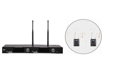 ITC T-521US  радиосистема 2 головных микрофона