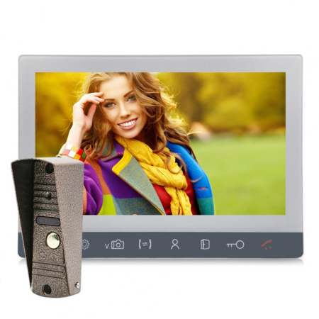 Комплект видеодомофона 10"-1 J2000-DF-АЛИСА белый/АДМИРАЛ медь 2Mp Комплект видеодомофона 10"-1 J2000-DF-АЛИСА белый/АДМИРАЛ медь 2Mp