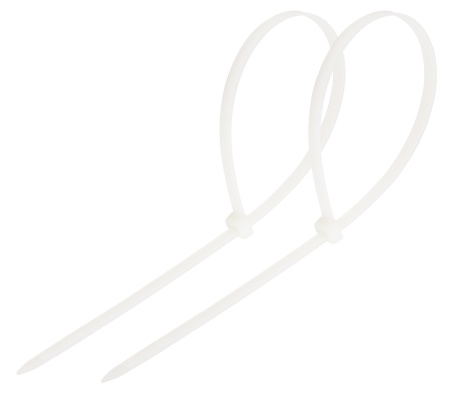 Хомут-стяжка кабельная нейлоновая REXANT 500 x4,8мм, белая, упаковка 100 шт. Хомут-стяжка кабельная нейлоновая REXANT 500 x4,8мм, белая, упаковка 100 шт.