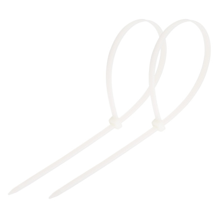 Стяжка нейлоновая 250x3,6 мм, белая (упак. 500 шт.) REXANT Стяжка нейлоновая 250x3,6 мм, белая (упак. 500 шт.) REXANT