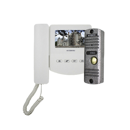 Комплект домофонии AT-home4 WH-SL Комплект домофонии AT-home4 WH-SL