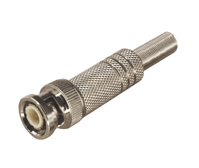 Разъем штекер BNC под пайку с пружиной металл (универсальный) PROCONNECT Разъем штекер BNC под пайку с пружиной металл (универсальный) PROCONNECT