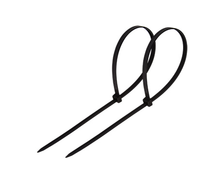 Хомут-стяжка кабельная нейлоновая REXANT 150 x3,6мм, черная, упаковка 100 шт.