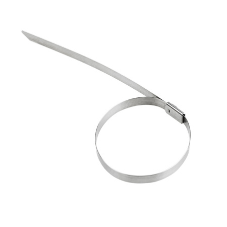 Хомут-стяжка стальная REXANT 300x7,9 мм, упаковка50 шт.