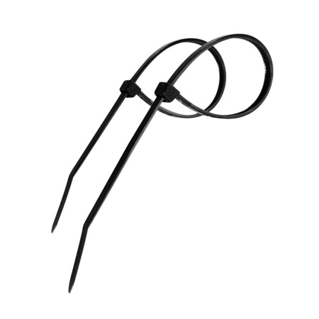 Хомут-стяжка кабельная нейлоновая REXANT 100 x2,5мм, черная, упаковка 100 шт.