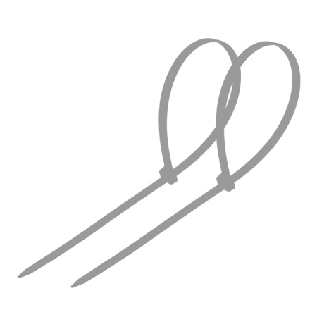 Хомут-стяжка кабельная нейлоновая REXANT 300 x4,8мм, серая, упаковка 100 шт. Хомут-стяжка кабельная нейлоновая REXANT 300 x4,8мм, серая, упаковка 100 шт.