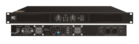 ITC TC-2500 2-канальный усилитель, 2х500W / 8 Ом ITC TC-2500 2-канальный усилитель, 2х500W / 8 Ом