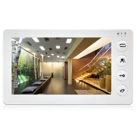 Комплект видеодомофона 7"-6 КАРИНА/JSB-V05M PAL бел/медь Комплект видеодомофона 7"-6 КАРИНА/JSB-V05M PAL бел/медь