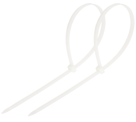 Хомут-стяжка кабельная нейлоновая REXANT 500 x7,6мм, белая, упаковка 100 шт. Хомут-стяжка кабельная нейлоновая REXANT 500 x7,6мм, белая, упаковка 100 шт.