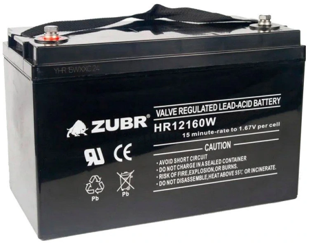 ZUBR HR 12160 W (12V, 45Ah) ZUBR HR 12160 W (12V, 45Ah)