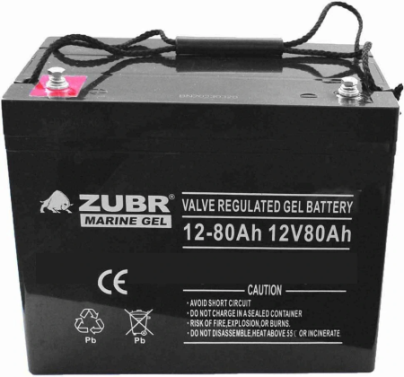 ZUBR MARINE GEL NPG 12-80Ah ZUBR MARINE GEL NPG 12-80Ah