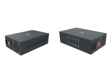 TS-W180Q Зарядное устройство, 10 USB-разъемов TS-W180Q Зарядное устройство, 10 USB-разъемов