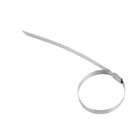 Хомут-стяжка стальная REXANT 400x7,9 мм, упаковка50 шт.