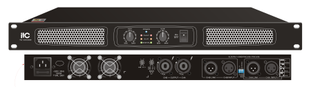 ITC TC-2500B 2-канальный усилитель, 2х500W / 8 Ом ITC TC-2500B 2-канальный усилитель, 2х500W / 8 Ом