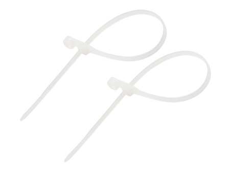 Хомут-стяжка нейлоновая под винт REXANT 150x3,6 мм, белая, упаковка 100 шт.