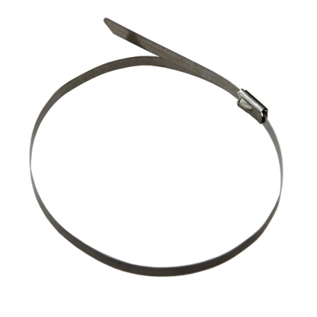 Хомут-стяжка стальная REXANT 100x4,6 мм, упаковка 50 шт.