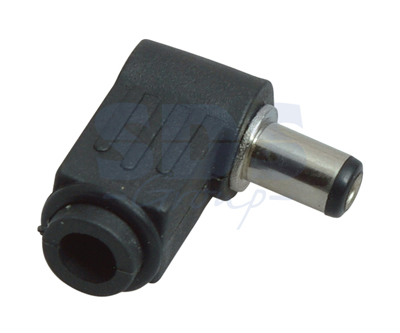 Разъем питания штекер 2.1х5.5x10 мм угловой REXANT фото