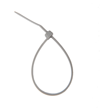 Хомут-стяжка кабельная нейлоновая REXANT 200 x3,6мм, серая, упаковка 100 шт. Хомут-стяжка кабельная нейлоновая REXANT 200 x3,6мм, серая, упаковка 100 шт.