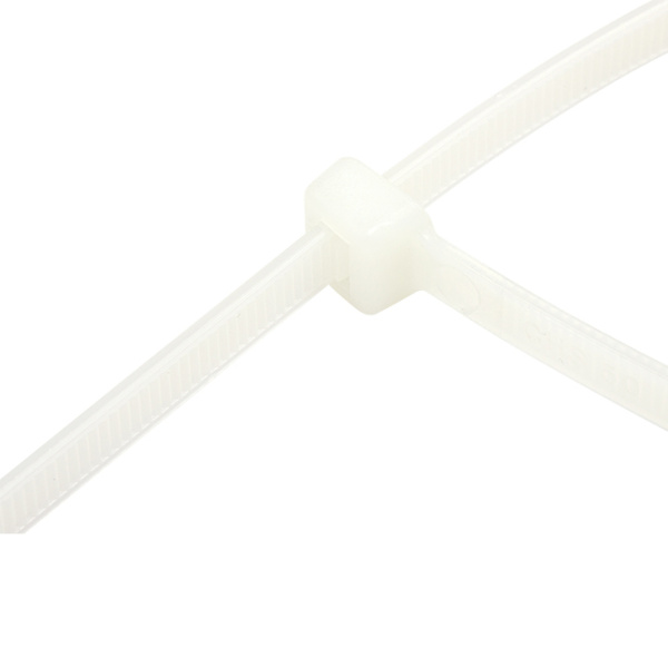 хомут-стяжка кабельная нейлоновая rexant 250 x7,6мм, белая, упаковка 100 шт. Хомут-стяжка кабельная нейлоновая REXANT 250 x7,6мм, белая, упаковка 100 шт. фото