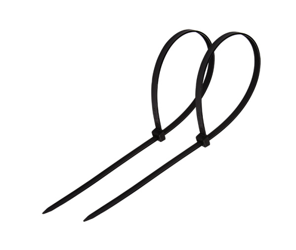 Хомут-стяжка кабельная нейлоновая REXANT 250 x4,8мм, черная, упаковка 100 шт. фото