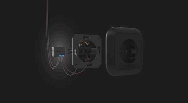 ajax wallswitch (black) Ajax WallSwitch (black) фото