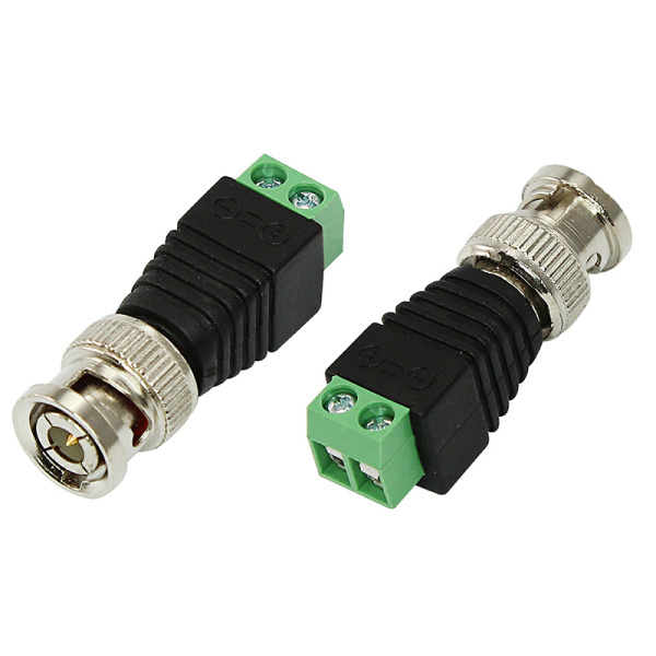 Разъем высокочастотный на кабель, штекер BNC с клеммной колодкой, (1шт.)  REXANT фото