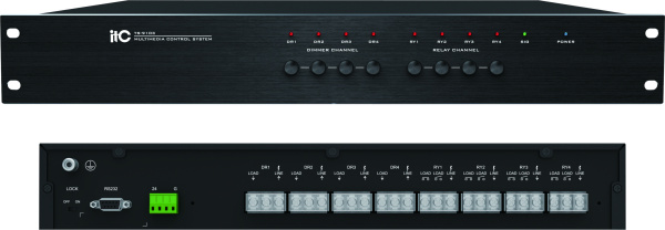 itc ts-9103 контроллер света 4 канала ITC TS-9103 Контроллер света 4 канала фото