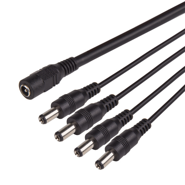 Разветвитель питания на 4 разъема 2,1х5,5 мм  REXANT фото