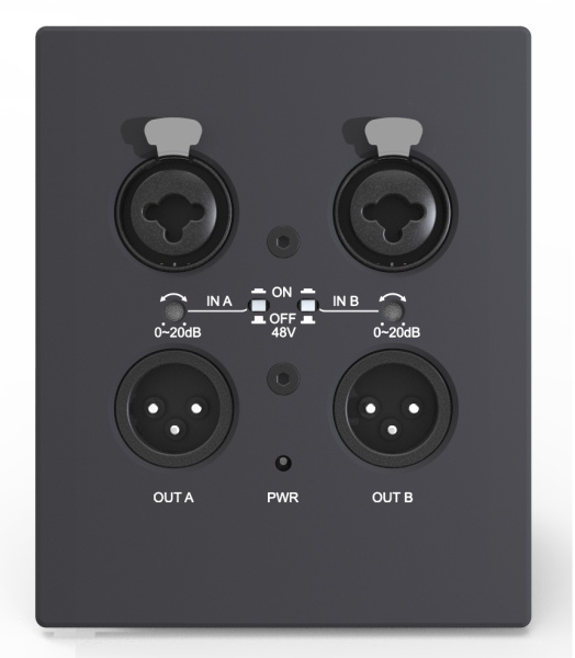 ITC TS-P8802P  Dante панель 2х2 фото