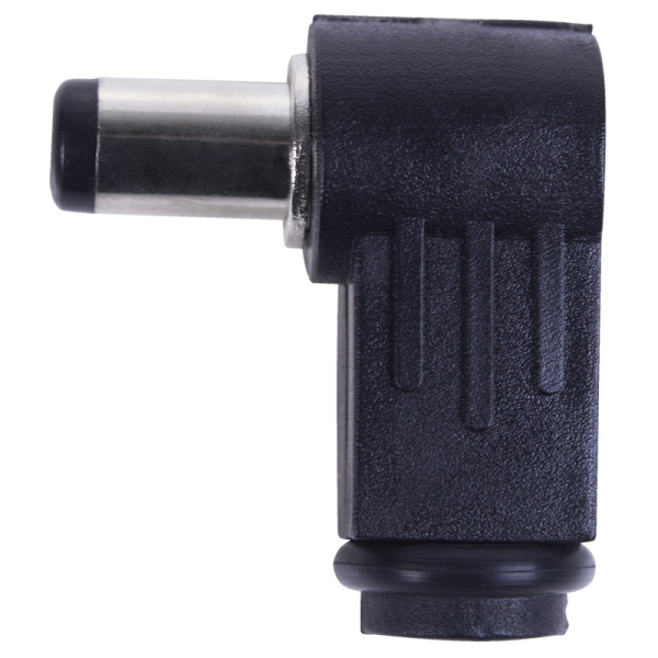 Разъем питания штекер 2,5х5,5x10 мм угловой REXANT фото