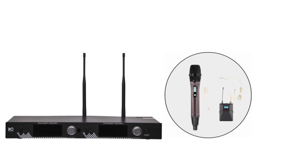ITC T-521UV 1 головной +1 ручной микрофоны фото