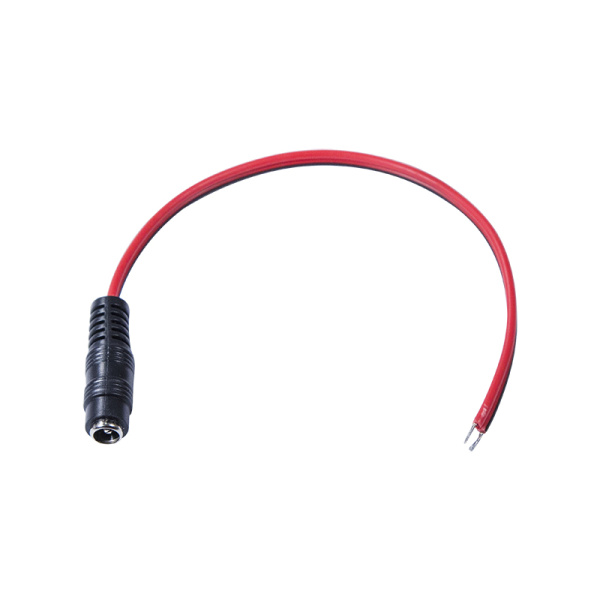 Разъем питания гнездо 2.1х5.5 с проводом 20 см REXANT фото