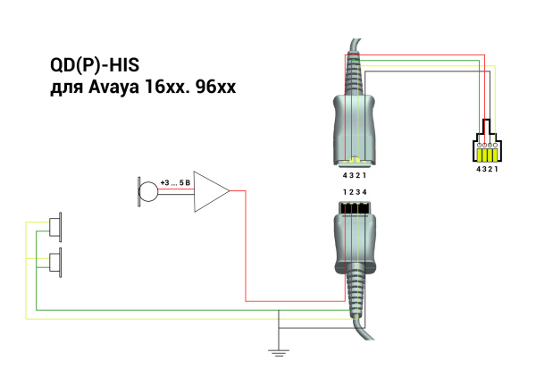 шнур-переходник vt qd(p)-his Шнур-переходник VT QD(P)-HIS фото