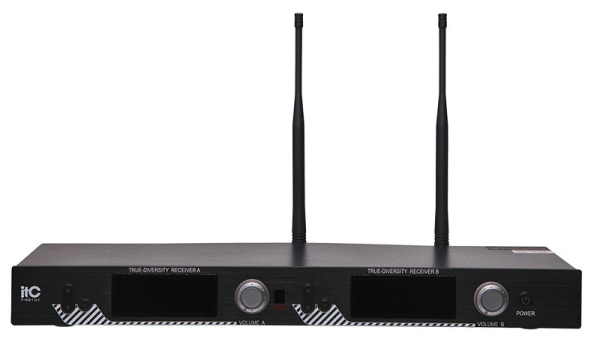 ITC T-521UW 1 петличный +1 головной микрофоны фото