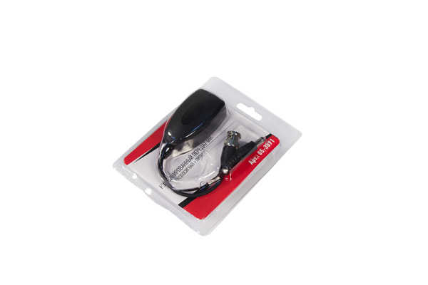 Приемопередатчик пассивный + питание AHD, CVI, TVI (комплект 2 шт) REXANT фото