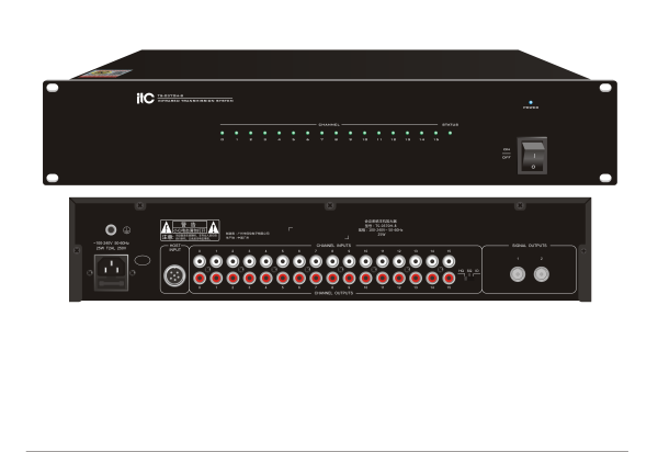 itc ts-0370h-8 контроллер синхроперевода 8 каналов ITC TS-0370H-8 Контроллер синхроперевода 8 каналов фото