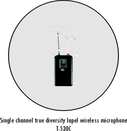 ITC T-530C приёмник + головной микрофон