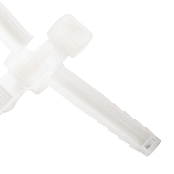 хомут-стяжка нейлоновая с дюбелем rexant 150x7,0 мм, ø 8,0 мм, белая, упаковка 50 шт. Хомут-стяжка нейлоновая с дюбелем REXANT 150x7,0 мм, ø 8,0 мм, белая, упаковка 50 шт. фото