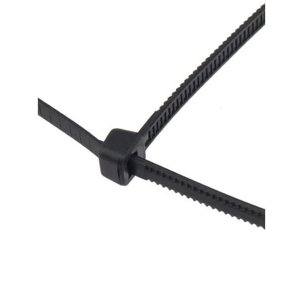 хомут-стяжка нейлоновая с тройным замком rexant 150x3,6 мм, черная, упаковка 100 шт. Хомут-стяжка нейлоновая с тройным замком REXANT 150x3,6 мм, черная, упаковка 100 шт. фото