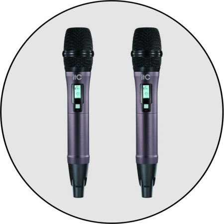 ITC T-521UH радиосистема 2 ручных микрофона