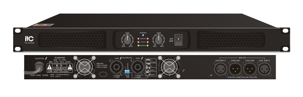 itc tc-2500 2-канальный усилитель, 2х500w / 8 ом ITC TC-2500 2-канальный усилитель, 2х500W / 8 Ом фото